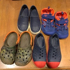 Lot of toddler boy shoes size 10